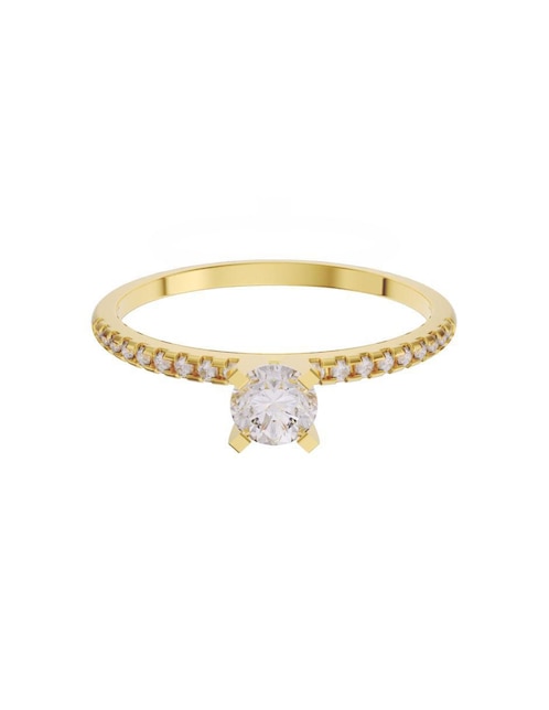 Anillo de compromiso de oro 14 k Fonelli diamante