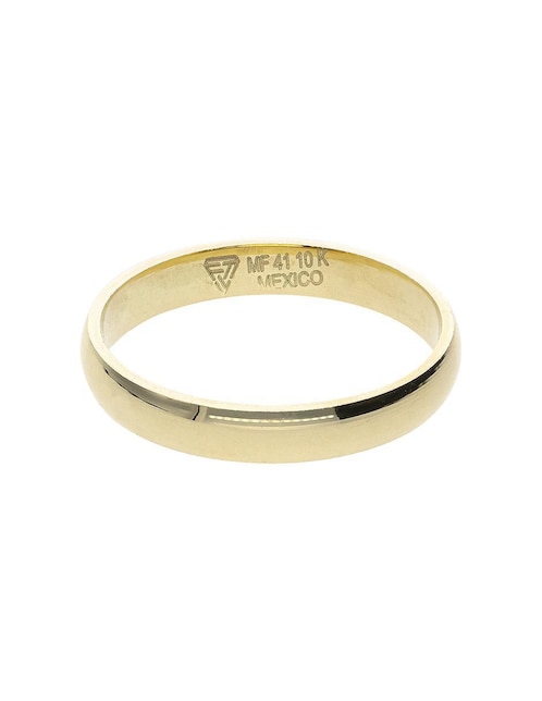 Anillo de compromiso de oro amarillo 10 K Fonelli Lealtad