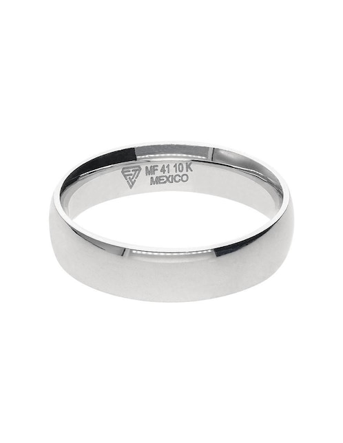 Anillo de compromiso de oro blanco 10 k Fonelli Aprecio
