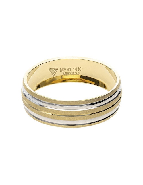 Anillo de compromiso de oro 14 K Fonelli Verdad