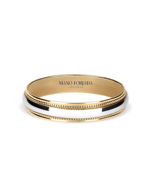Argolla de oro 14 k Mano Forjada
