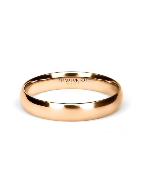 MANO FORJADA Argolla de oro 14 k Mano Forjada