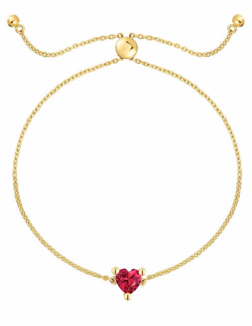 Brazalete Tous de plata con rubí p 925 Garden Of Love con acabado brillante