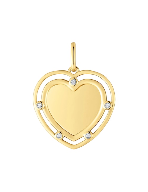 Dije de corazón Tous medallions de plata P 925