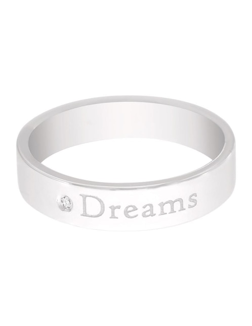 Anillo Fianelli Dreams 14 k de oro amarillo diamante brillante