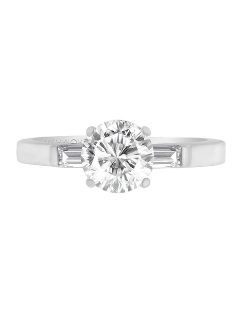 Solitario de oro 14 k Cina diamante 1