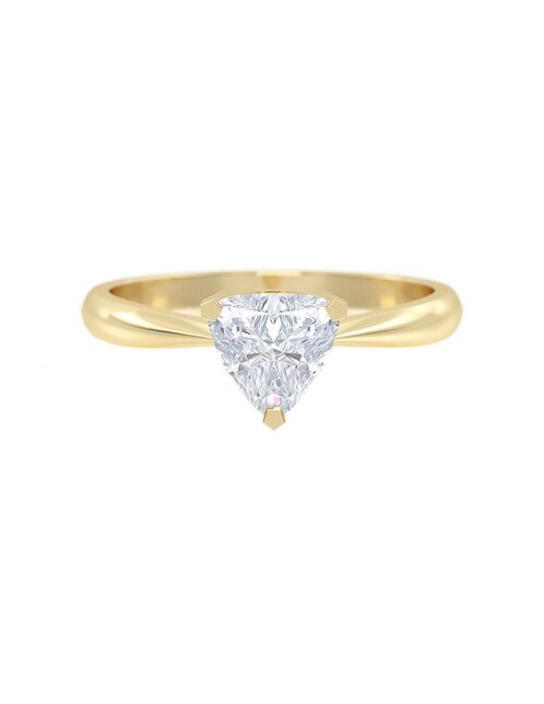 Anillo 10 k de oro zirconia brillante Anillo 10 k de oro zirconia brillante