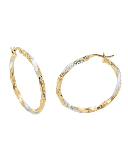 Arracadas Cristal Joyas de oro