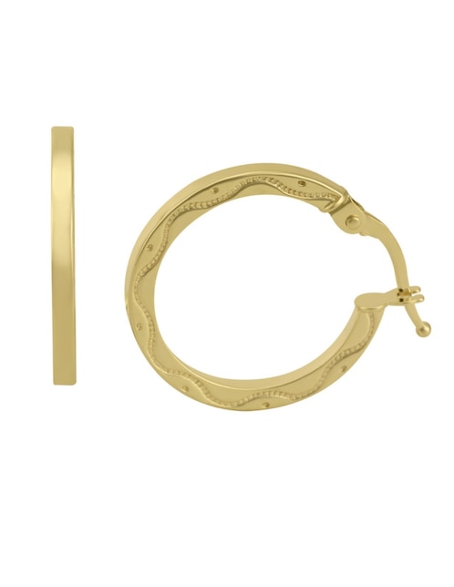 Arracadas Cristal Joyas de oro