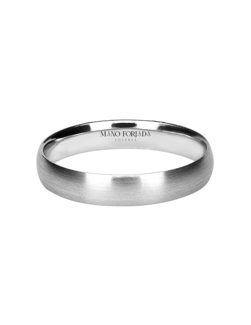 Argolla de oro 14 k Mano Forjada