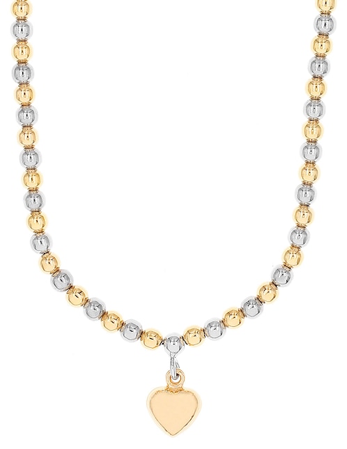 Collar de corazón de plata P 925 1