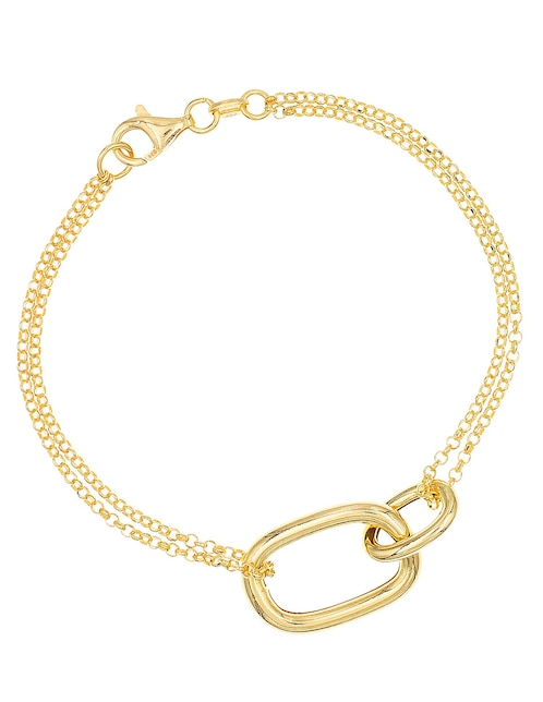 Pulsera de plata P 925 con acabado brillante 1
