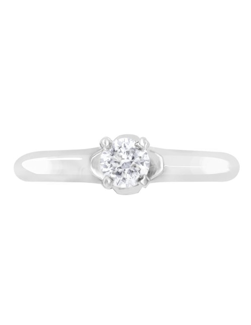 Anillo de compromiso de oro 14 k Elisea diamante 1
