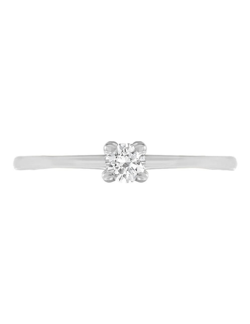 Anillo de compromiso de oro 14 k Issa diamante 1