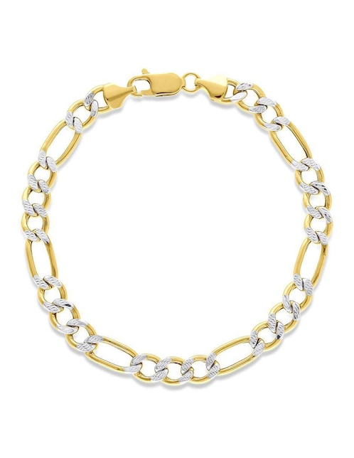 Pulsera Joyerías Bizzarro de oro 14 K con acabado brillante