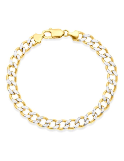 Pulsera Joyerías Bizzarro de oro 14 K con acabado pulido