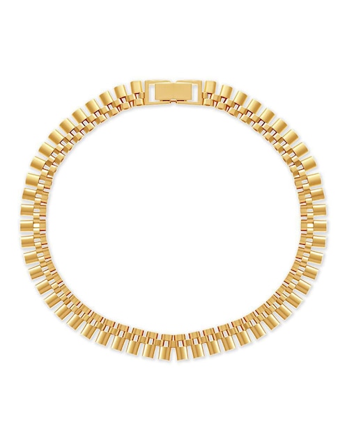 Pulsera Joyerías Bizzarro de oro 14 K con acabado brillante