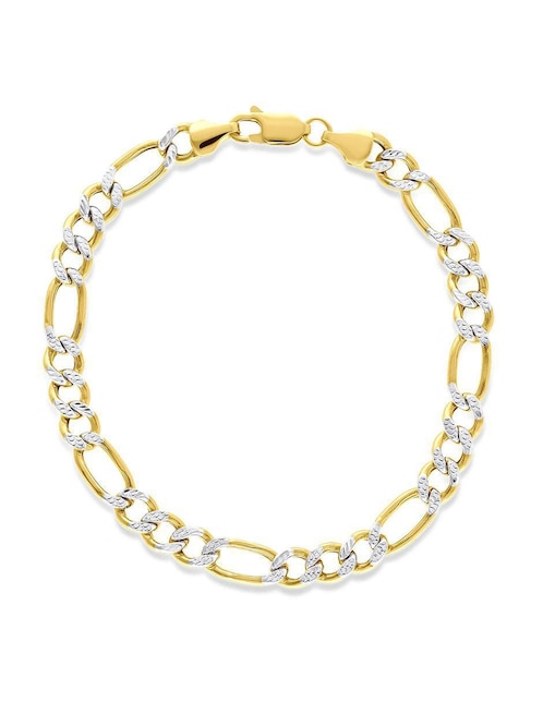 Pulsera Joyerías Bizzarro de oro 14 K con acabado brillante