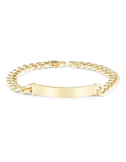 Esclava Joyerías Bizzarro de oro 14 K con acabado pulido