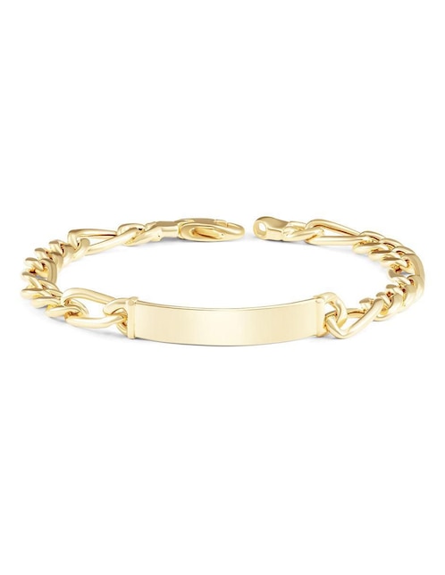 Esclava Joyerías Bizzarro de oro 14 K con acabado brillante