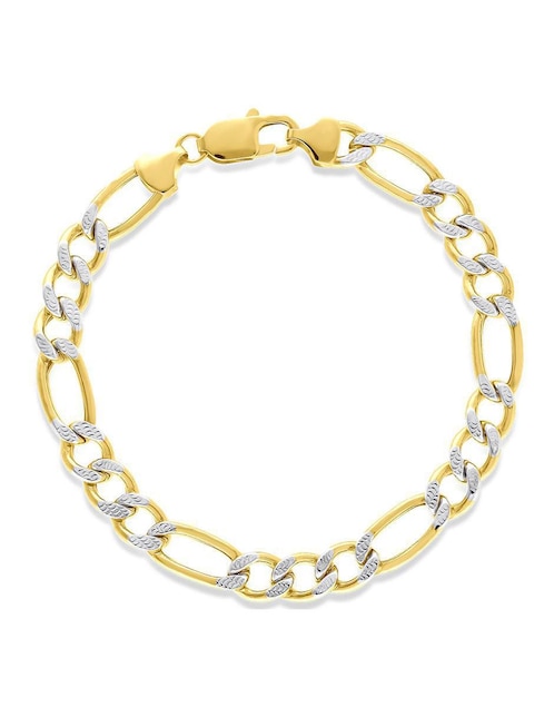 Pulsera Joyerías Bizzarro de oro 14 K con acabado brillante