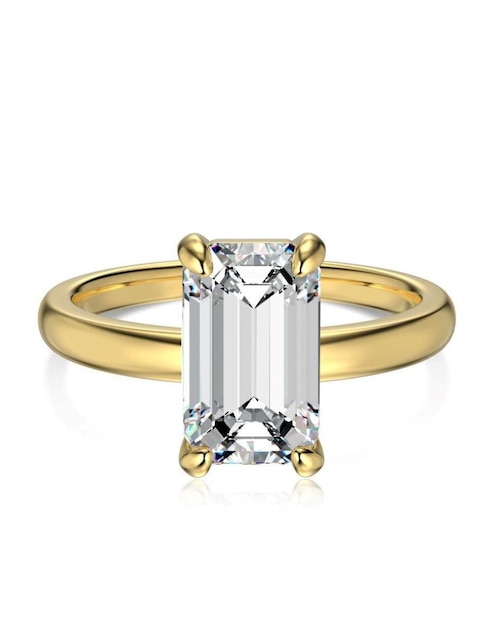 Anillo de compromiso de plata P925 Yoiko Eloise zirconia