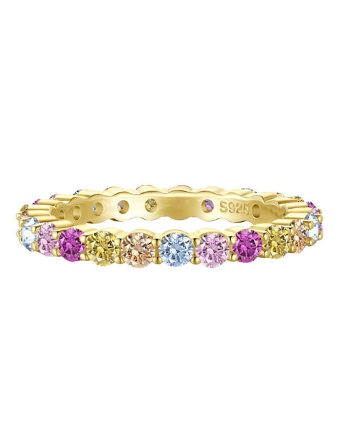 Churumbela de plata P 925 Yoiko Aurora zirconia