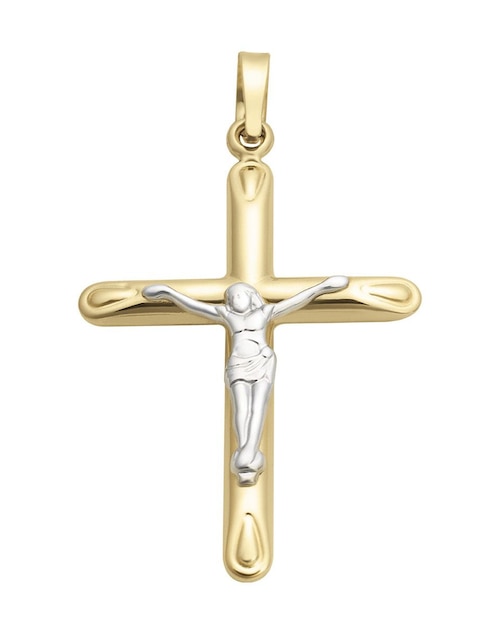 Dije de cruz de oro 14 K 1