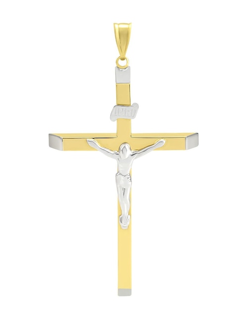 Dije de cruz de oro 14 K 1