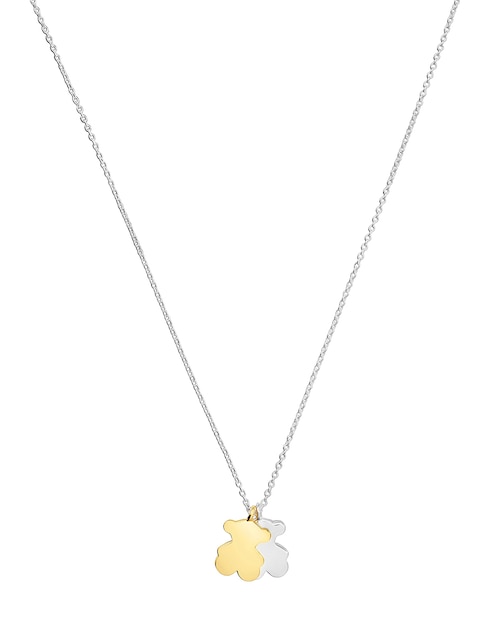 Collar de oso de plata P 925
