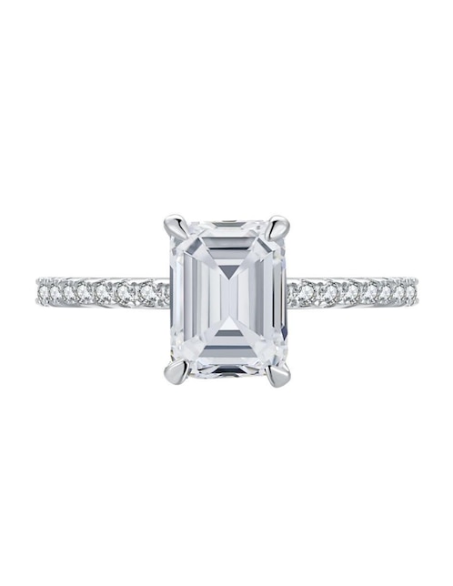Anillo de compromiso de plata P 925 Yoiko Spiegel zirconia