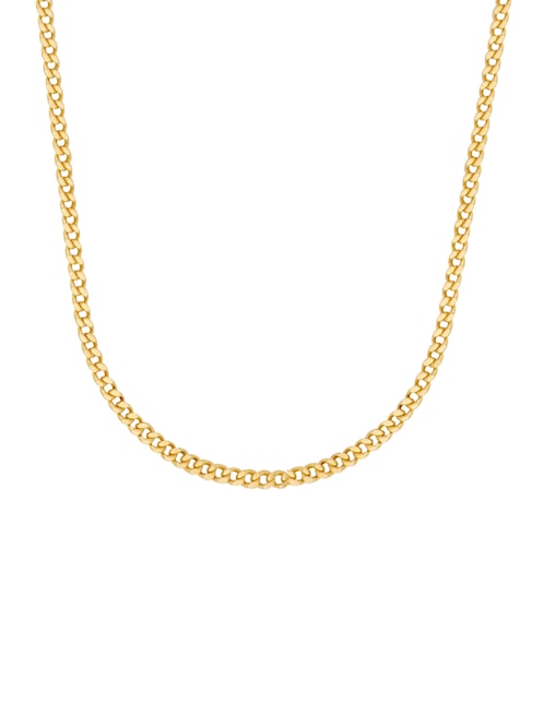 Collar de eslabones de oro amarillo 14 K 1