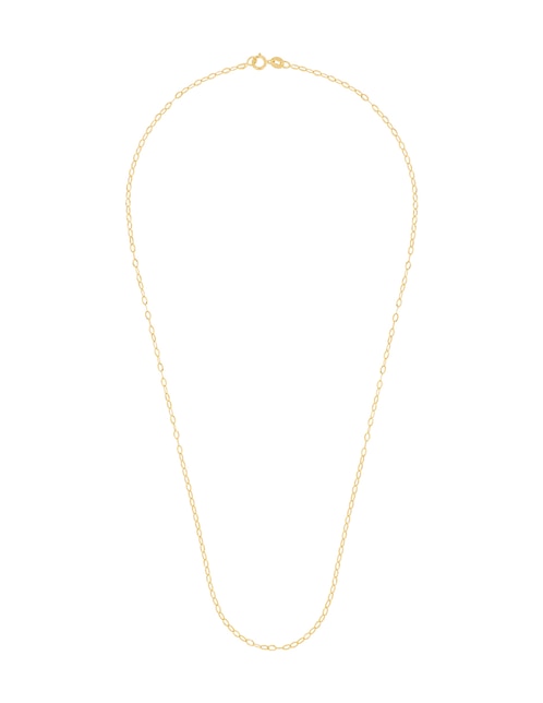 Collar de eslabones de oro amarillo 14 K 5