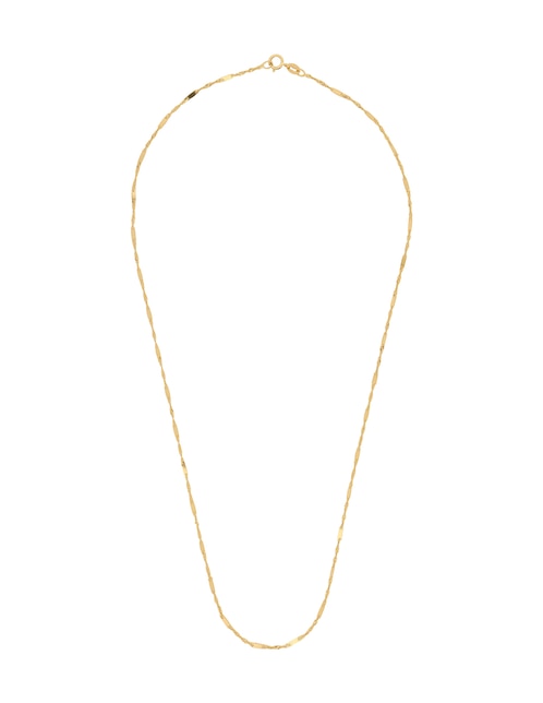 Collar de eslabones de oro amarillo 14 K 5