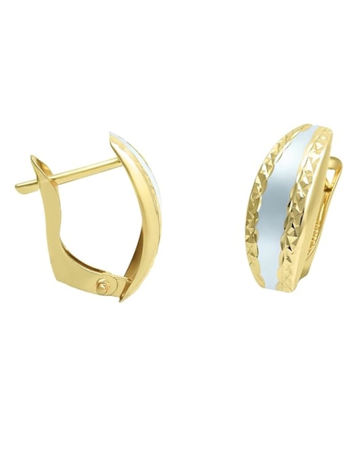 CRISTAL JOYAS Aretes Cristal Joyas de oro