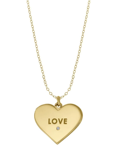 Colgante Y Dije de corazón Fianelli marli de oro 14 K
