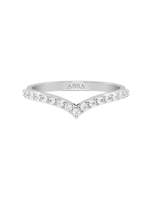 Anillo de oro zirconia brillante 1
