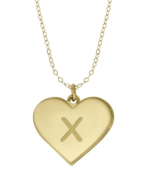 Colgante Y Dije de corazón merari de oro 14 K