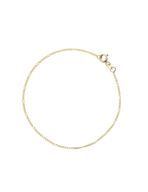 Pulsera Fonelli de oro amarillo 14 k con acabado pulido