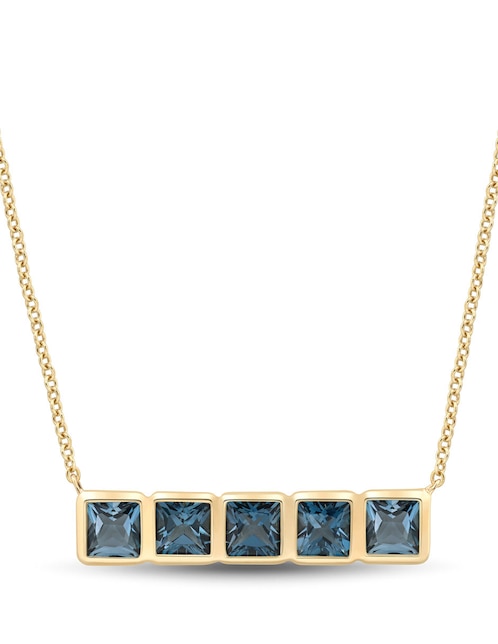 Collar de oro 14 K 1