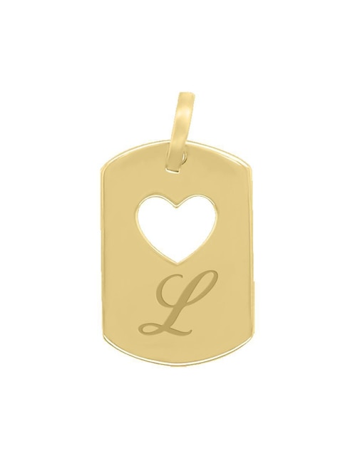 Dije de corazón Fianelli Letramor de oro 14 k