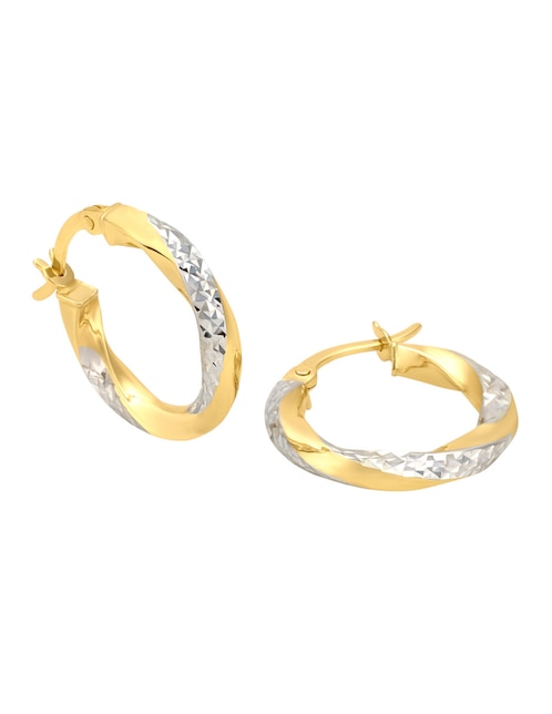 Arracadas Cristal Joyas de oro