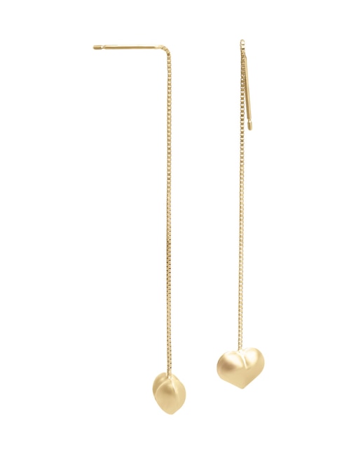 Aretes Oro Cristal Joyas