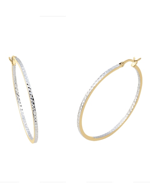 Arracadas Cristal Joyas de oro