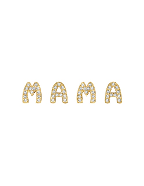 Charm de letras mama de plata P 925