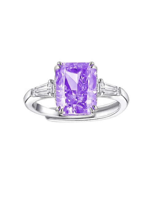 Anillo de compromiso zirconia