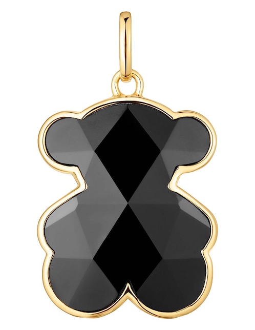 Charm de oso icon color de plata P 925
