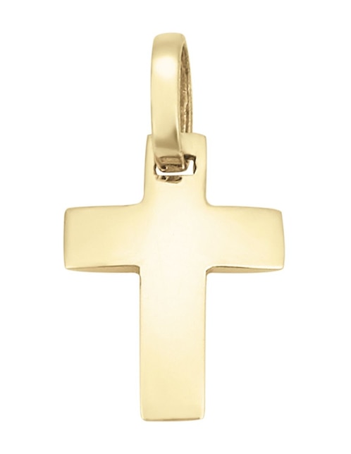 Dije de cruz Cristal Joyas de oro 14 K