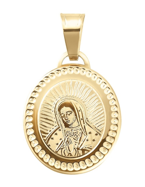 Medalla ovalada de oro 14 K 1
