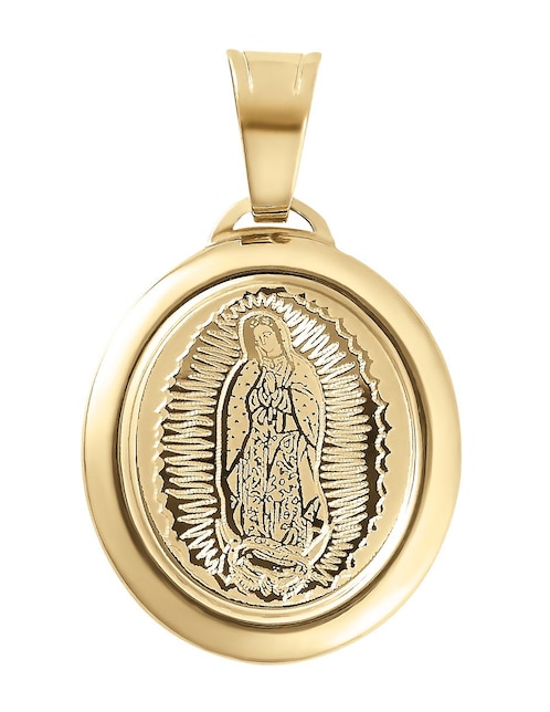 Medalla de virgen de guadalupe de oro 14 K 1